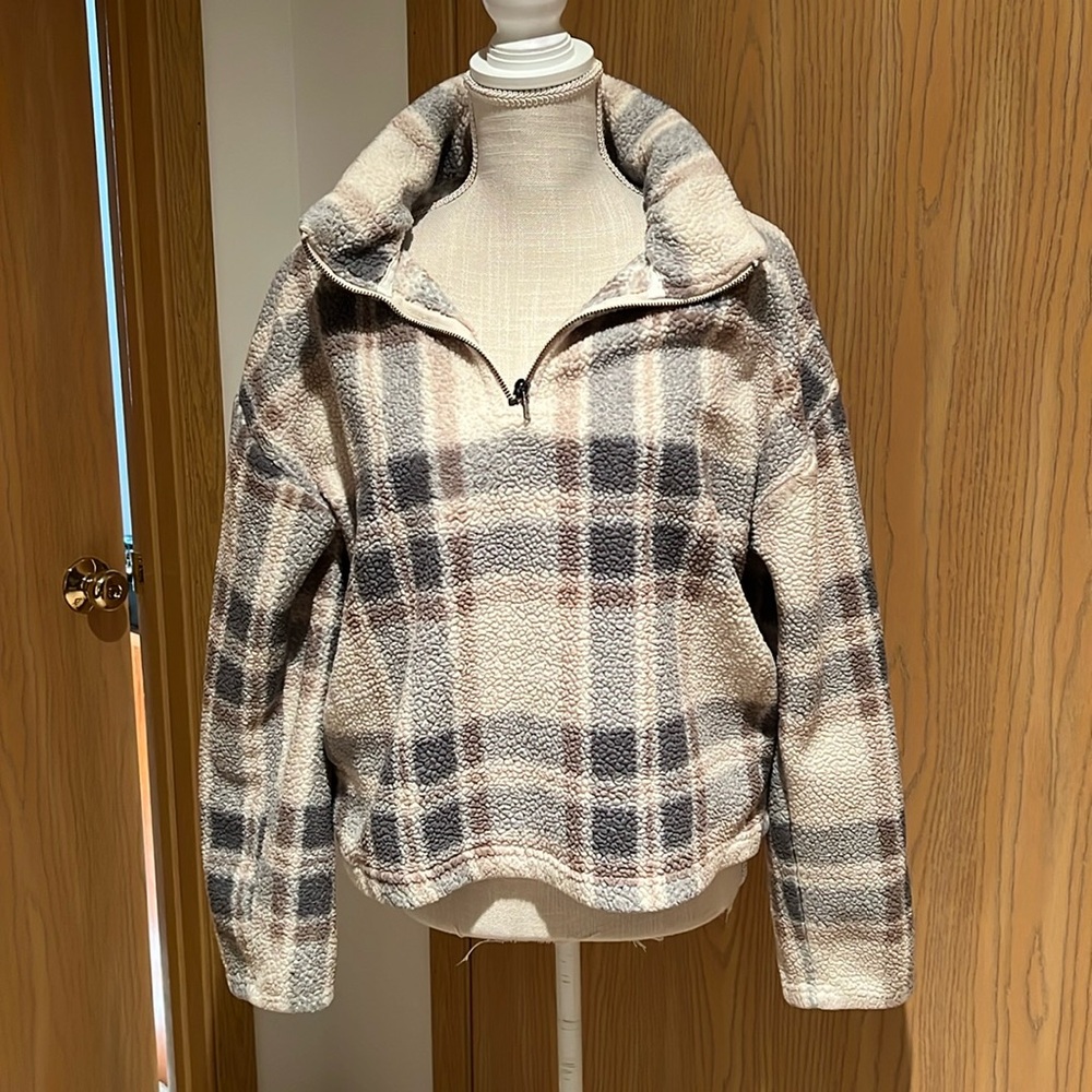 Francesca’s half zip up sweater